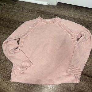 Caslon Soft Pink Knit Top